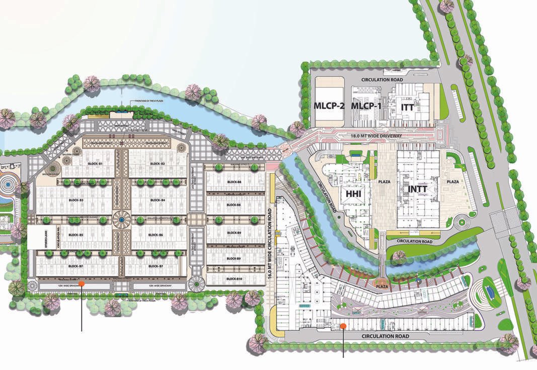 omaxe world street new chandigarh Master Plan